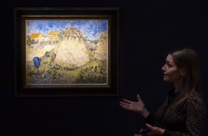 Картина на Винсент Ван Гог 1853 1890 открадната от нацистите по